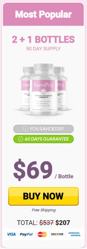 FemiPro Buy 3 Bottles